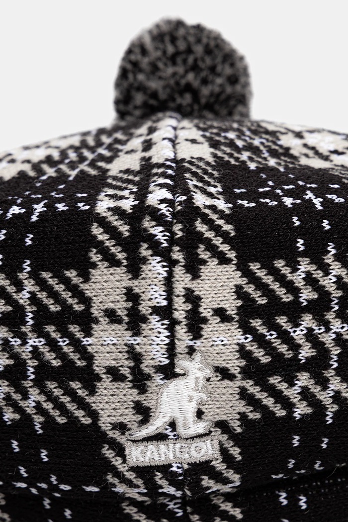 Čepice z vlněné směsi Kangol HERITAGE K3778.BC020 šedá AA00