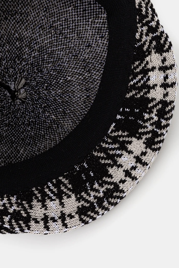 Čepice z vlněné směsi Kangol HERITAGE šedá K3778.BC020