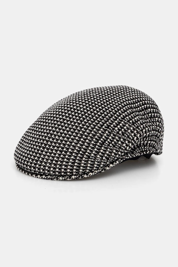 Kangol Beretă din lână GRID KNIT negru K3780.BK001