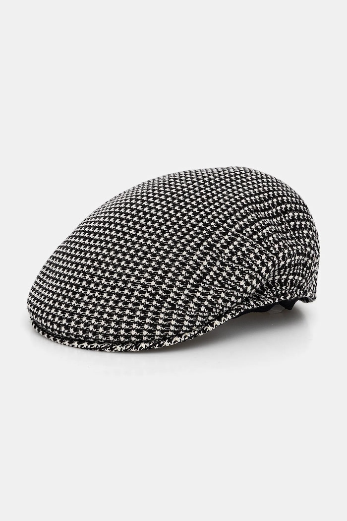 Kangol Beretă din lână GRID KNIT negru K3780.BK001