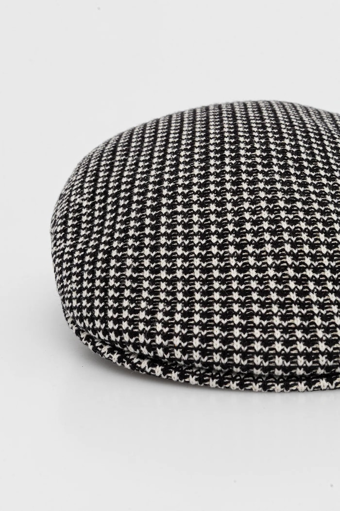 Accesorii Kangol Beretă din lână GRID KNIT K3780.BK001 negru