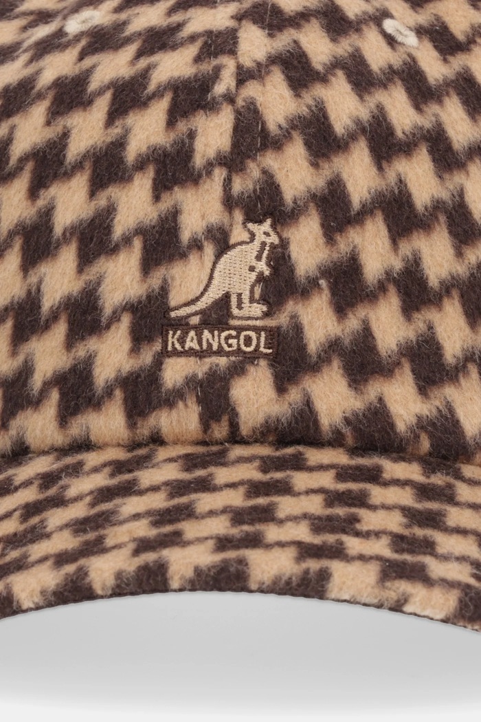 Kangol Šiltovka Kangol BLOCK ZIG K5471.BR204 hnedá AA00