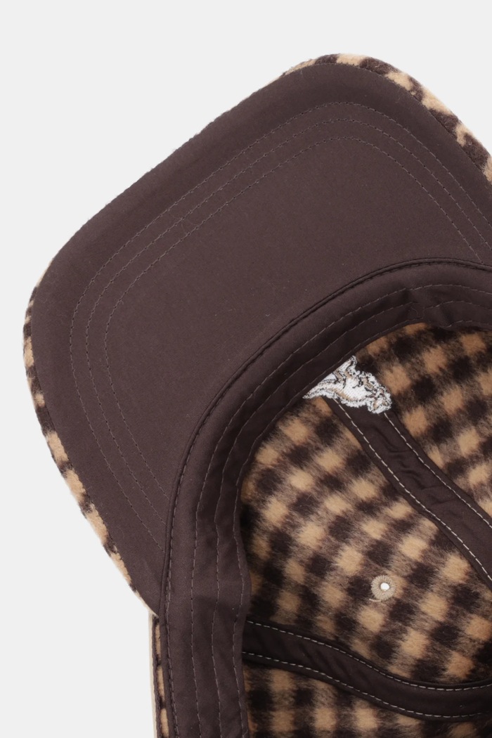 Šiltovka Kangol BLOCK ZIG Kangol K5471.BR204 hnedá