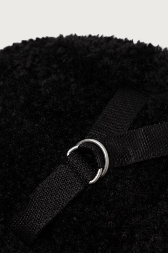 Ušanka FAUX SHEARLING UTILITY FLAP Kangol K5356.BK001 černá
