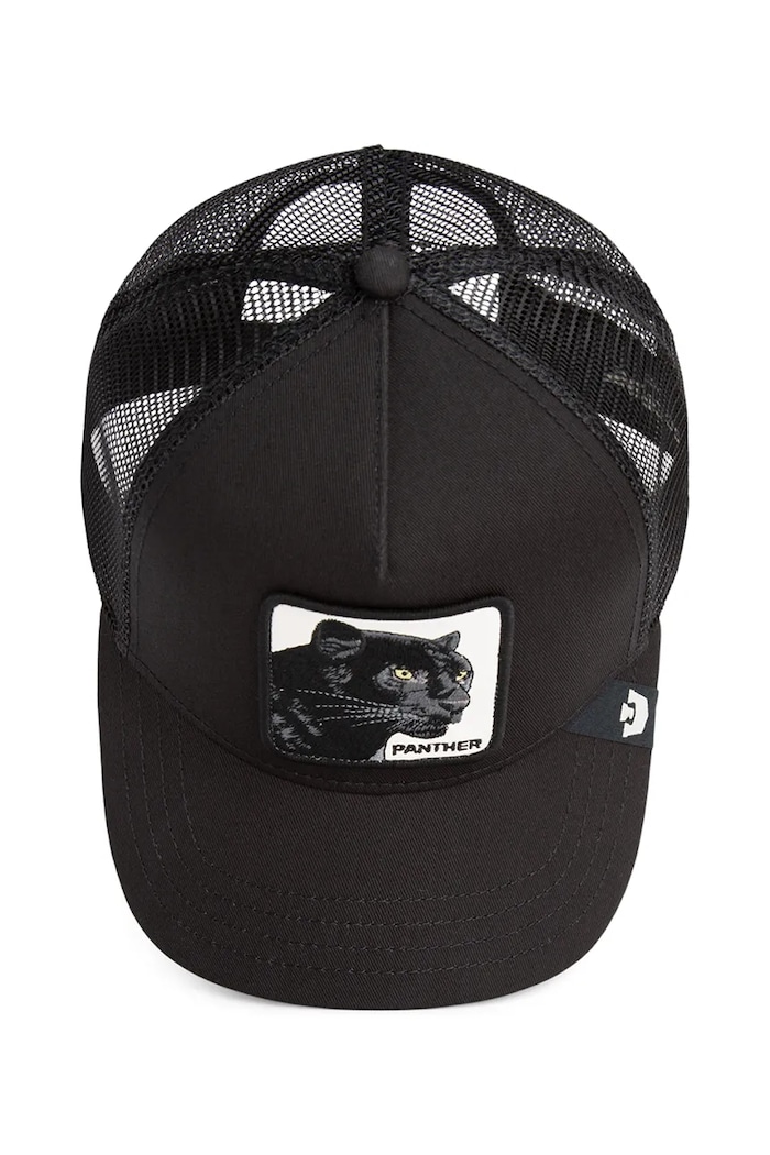 Goorin Bros Čiapka so šiltom Panther Trucker 101.2450 čierna