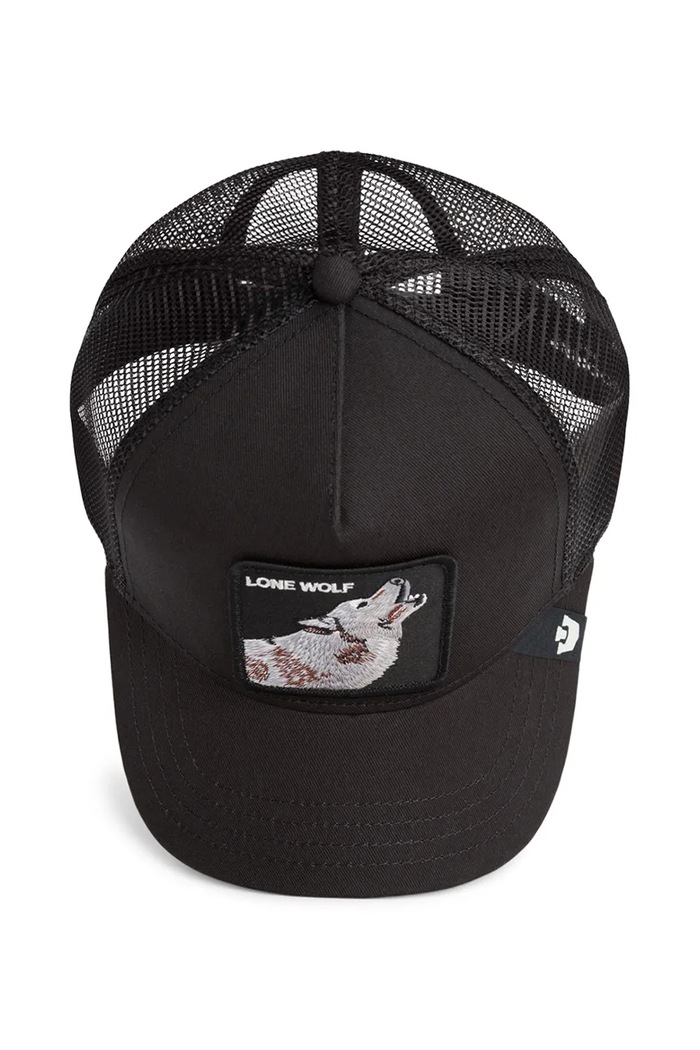 Goorin Bros șapcă trucker Lone Wolf Trucker 101.2449 negru