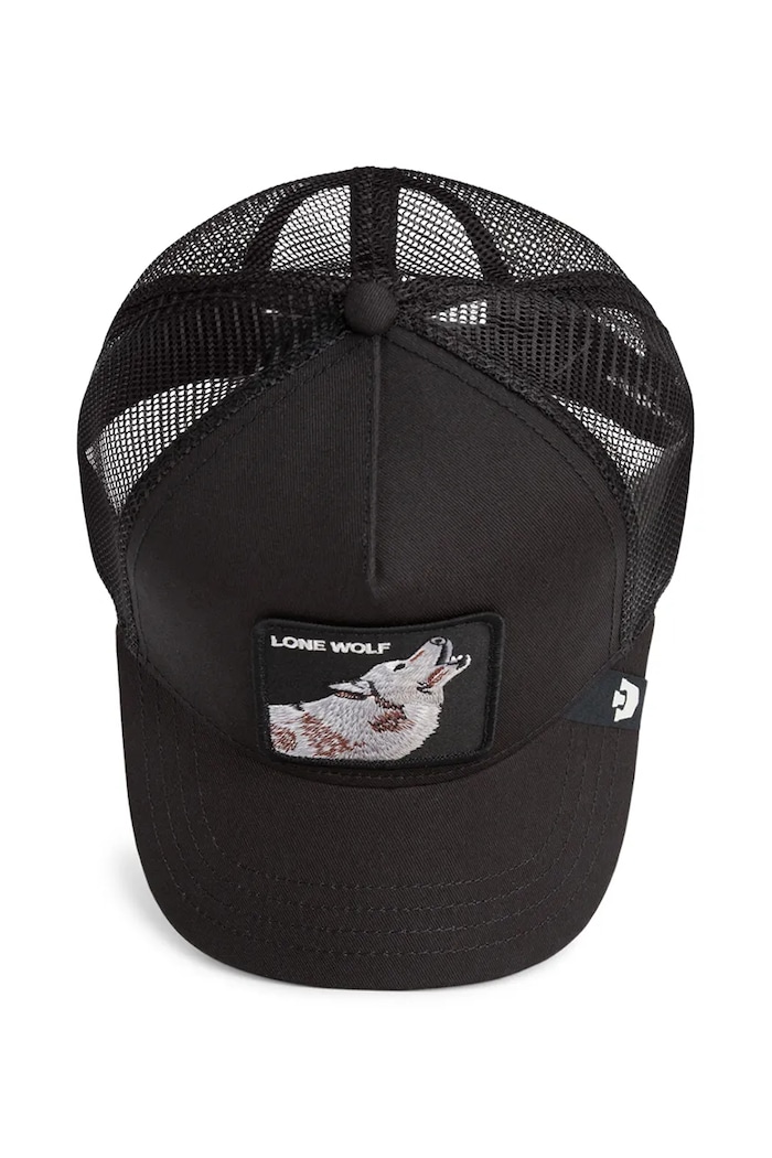Goorin Bros șapcă trucker Lone Wolf Trucker 101.2449 negru