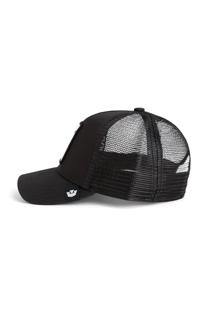 Akcesoria Goorin Bros czapka z daszkiem z dodatkiem bawełny Queen Trucker 101.2537 czarny