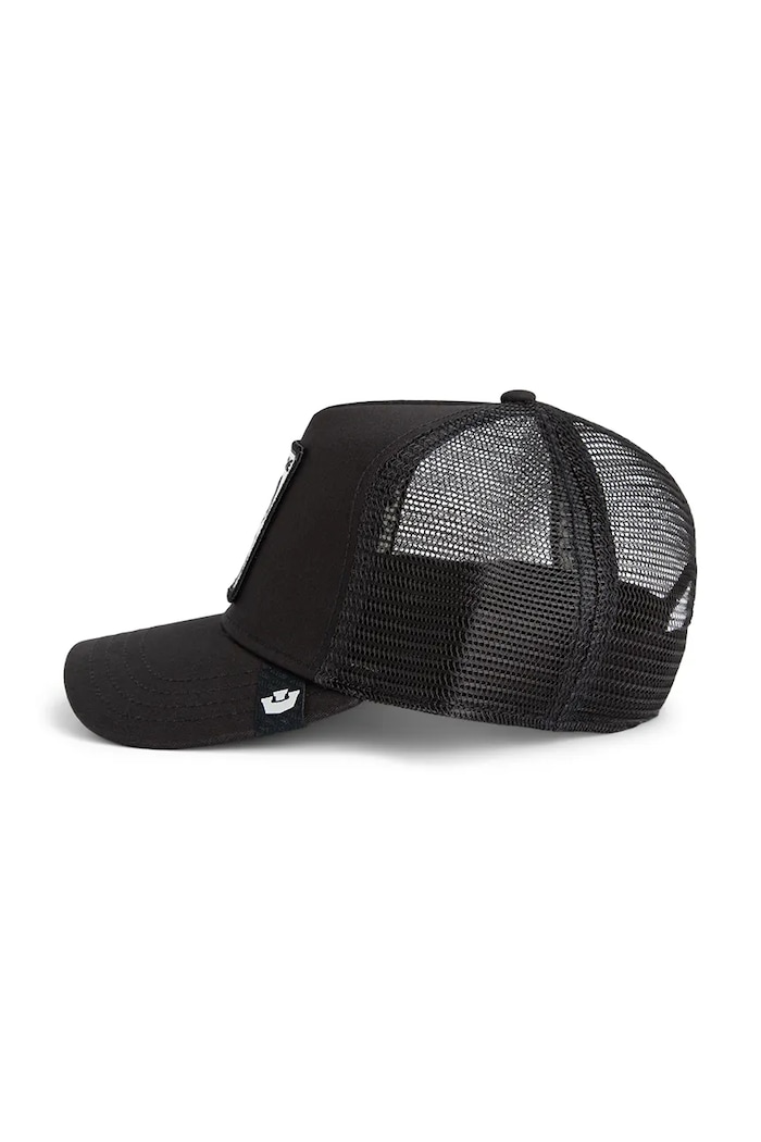 Akcesoria Goorin Bros czapka z daszkiem z dodatkiem bawełny Frenchie Trucker 101.2536 czarny