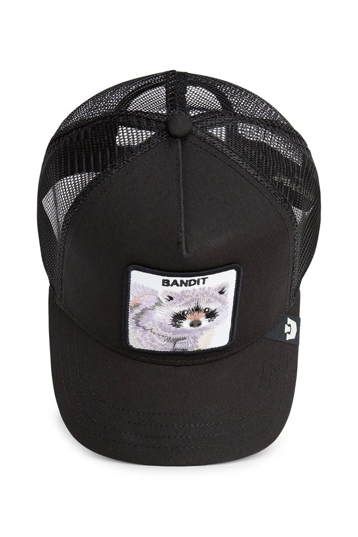 Goorin Bros šiltovka trucker Bandit Trucker 101.2453 čierna