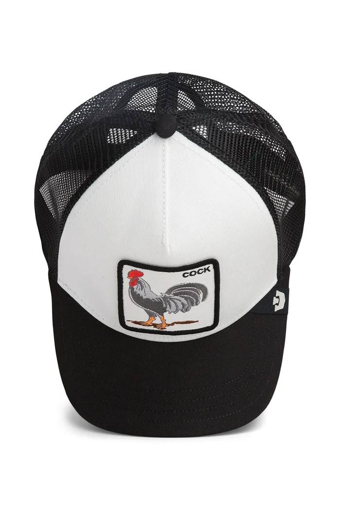 Goorin Bros șapcă Rooster Trucker 101.2458 alb