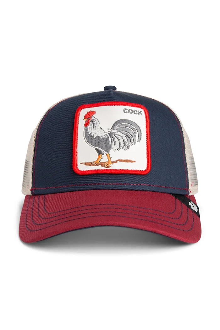 Goorin Bros șapcă Rooster Trucker 101.2458 bleumarin AA00