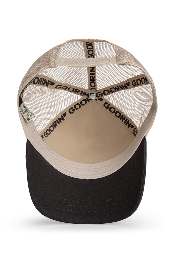 Goorin Bros șapcă de baseball din amestec de bumbac Rooster Trucker 101.2458 negru