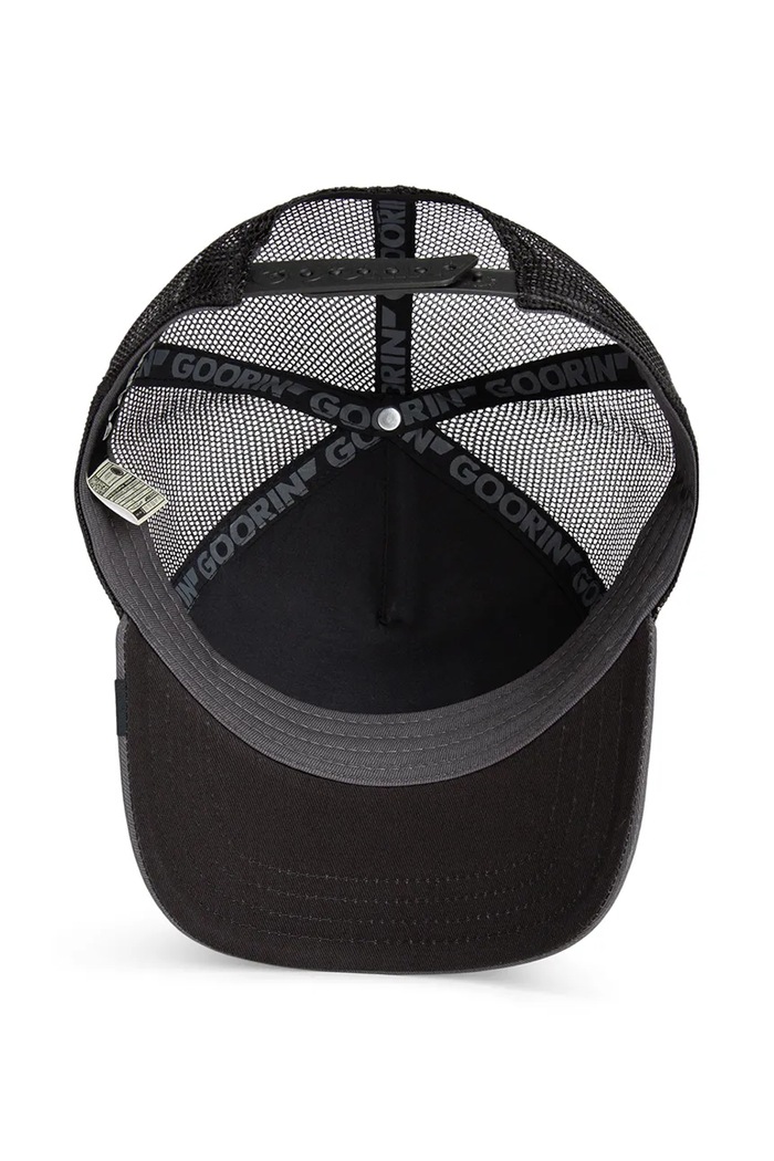 Čepice s kšiltem ze směsi bavlny Goorin Bros Boss Trucker 101.2539