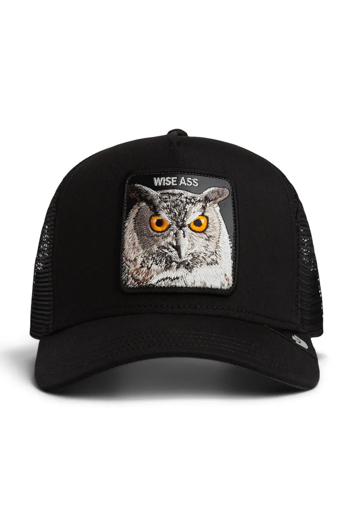 Goorin Bros trucker cap Wise Ass Trucker 101.2540 negru AA00
