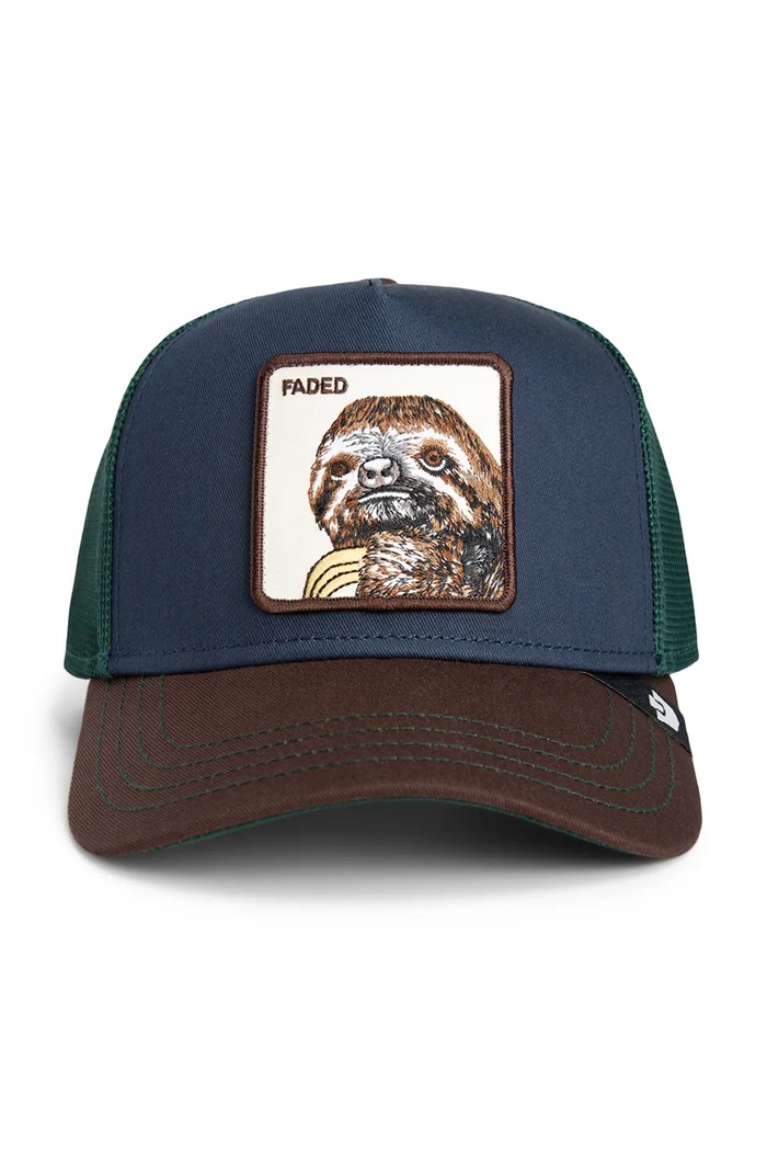 Kapa s šiltom Goorin Bros Tricolor Sloth 101.2346 modra AA00