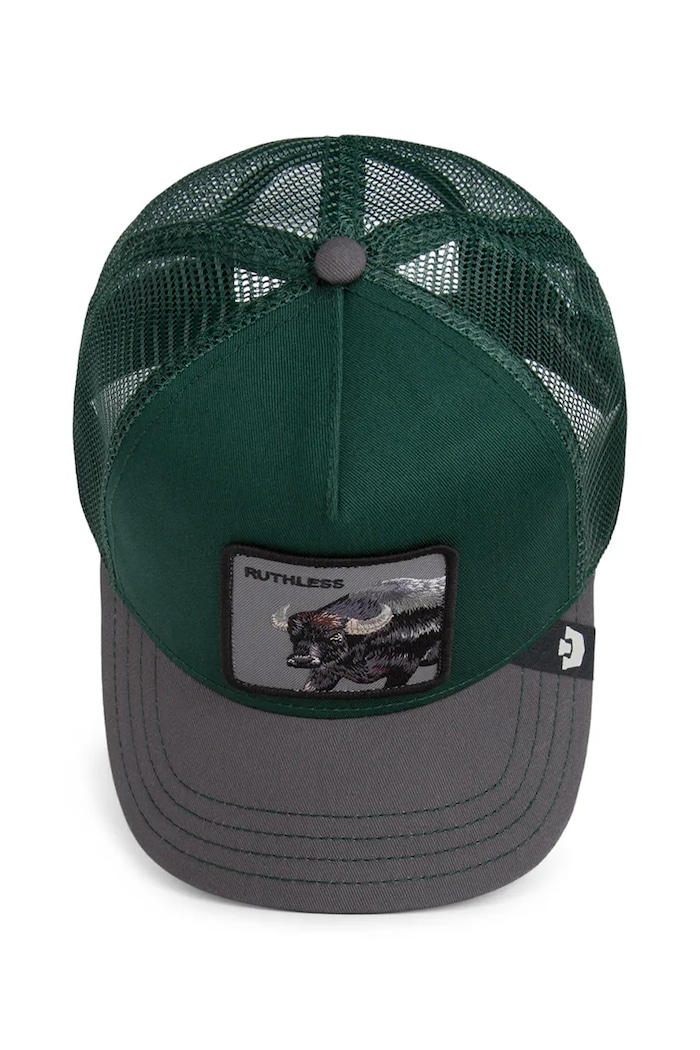 Kapa s šiltom z dodatkom bombaža Goorin Bros Two-Tone Buffalo 101.2414 zelena