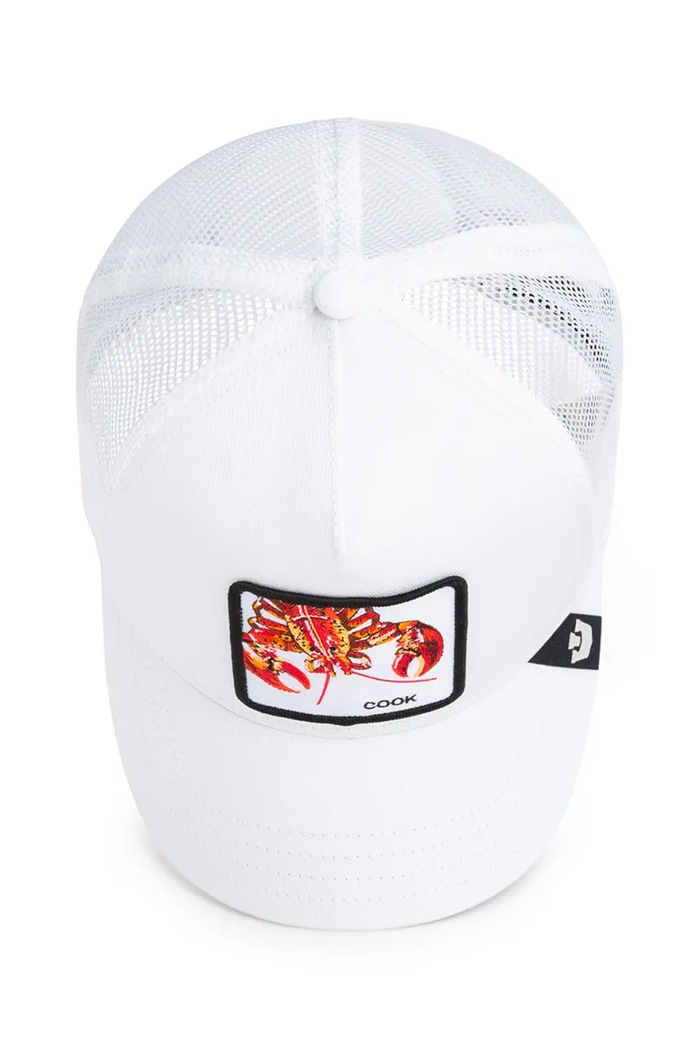 Goorin Bros cappello da baseball con cotone Lemme Cook 101.2424 bianco