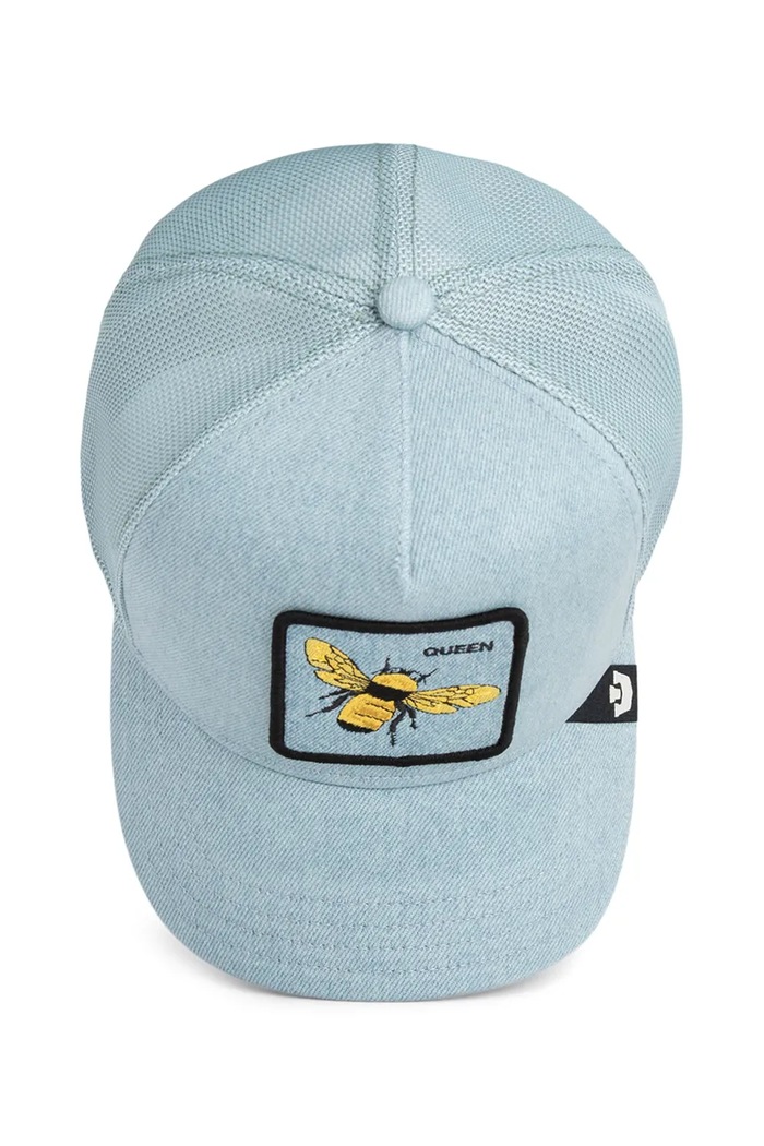 Kapa s šiltom Goorin Bros Denim Queen 101.2593 modra