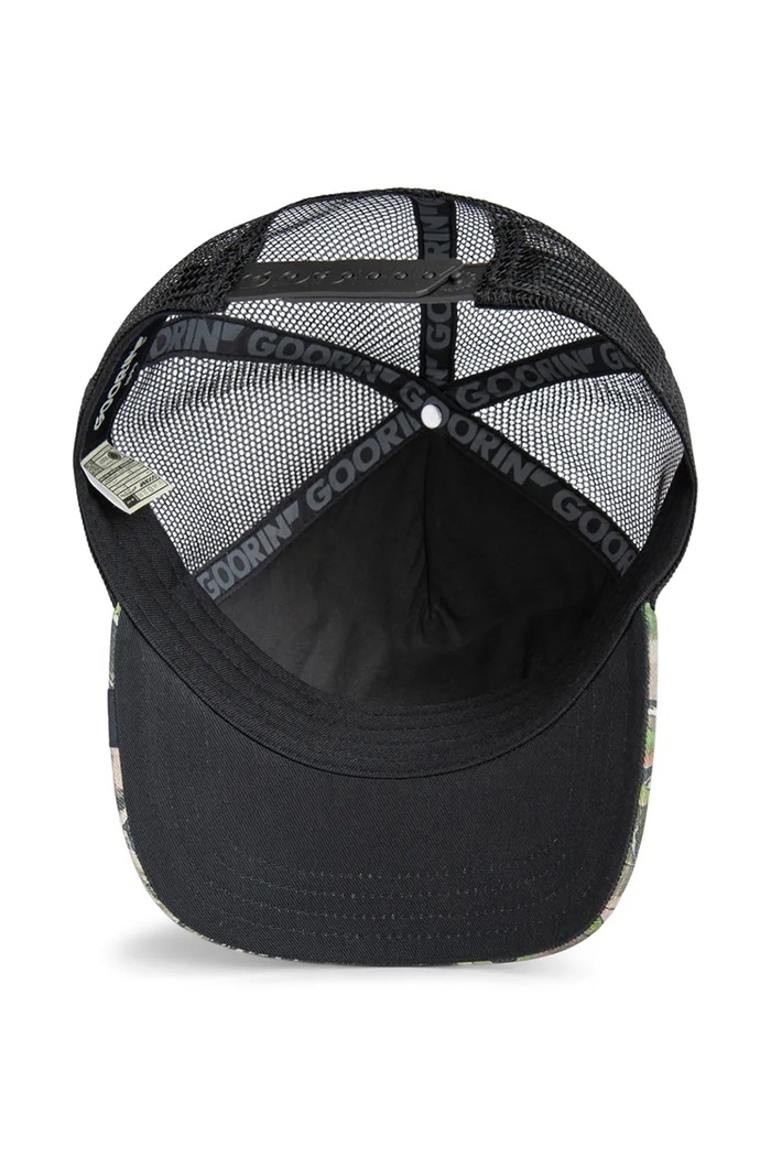 Goorin Bros berretto da baseball Camouflage Lone Wolf 101.2560