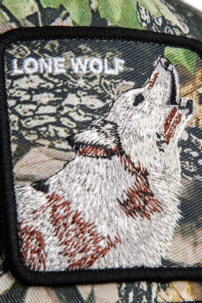 Goorin Bros berretto da baseball Camouflage Lone Wolf 101.2560