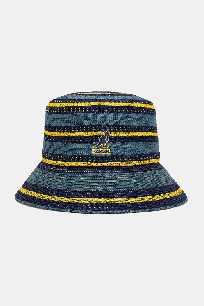 Kangol klasszikus svájcisapka RESORT STRIPE LAHINCH türkiz K3817.CM301
