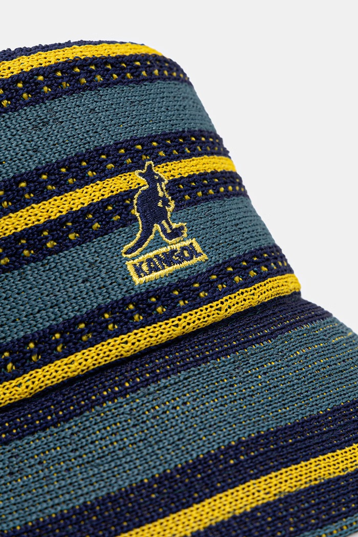 Kiegészítők Kangol klasszikus svájcisapka RESORT STRIPE LAHINCH K3817.CM301 türkiz