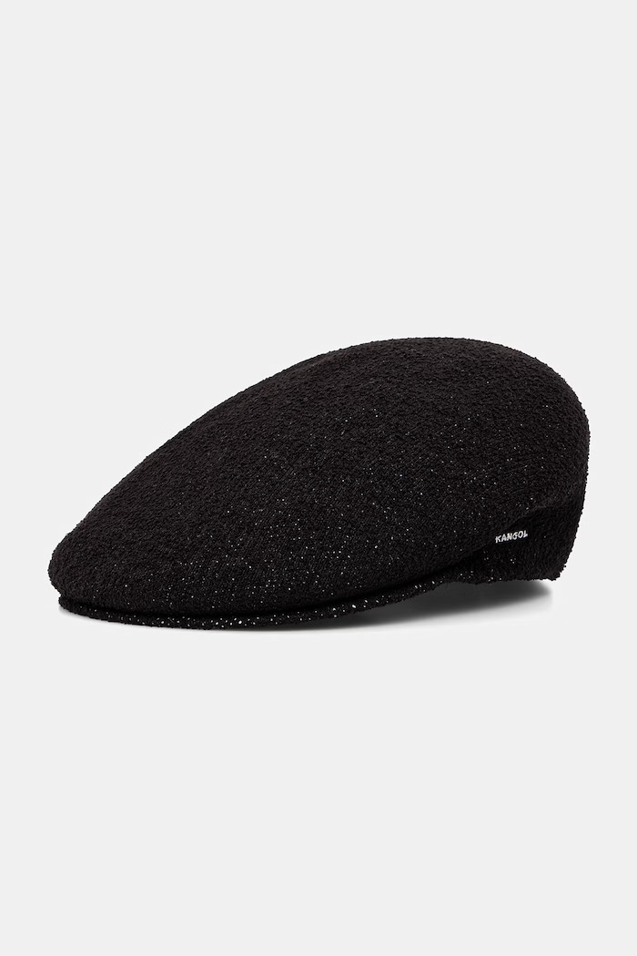 Kangol klasszikus svájcisapka RETRO BIG KROO 7100 fekete K3828.BK001