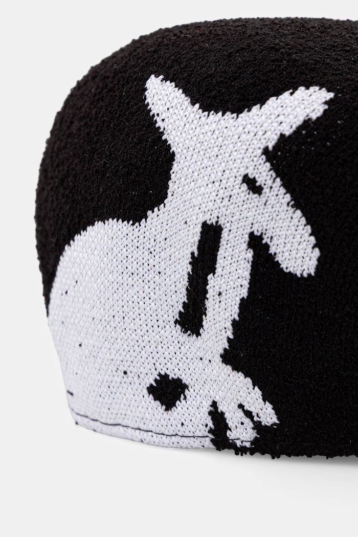 Kiegészítők Kangol klasszikus svájcisapka RETRO BIG KROO 7100 K3828.BK001 fekete