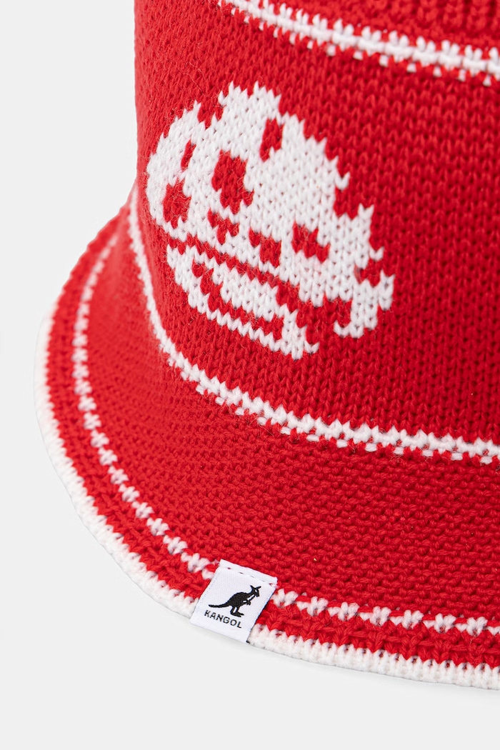 Dodatki Kangol klobuk SUPER KROO KNIT BUCKET K3832.RD608 rdeča