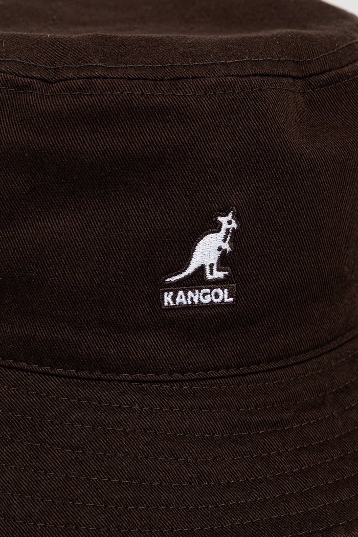 Kangol bavlnený bucket klobúk WASHED BUCKET K4224HT.CB226 hnedá AA00
