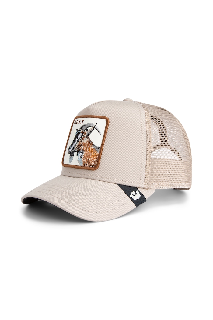 Goorin Bros Καπέλο trucker Goat Trucker μπεζ 101.2448