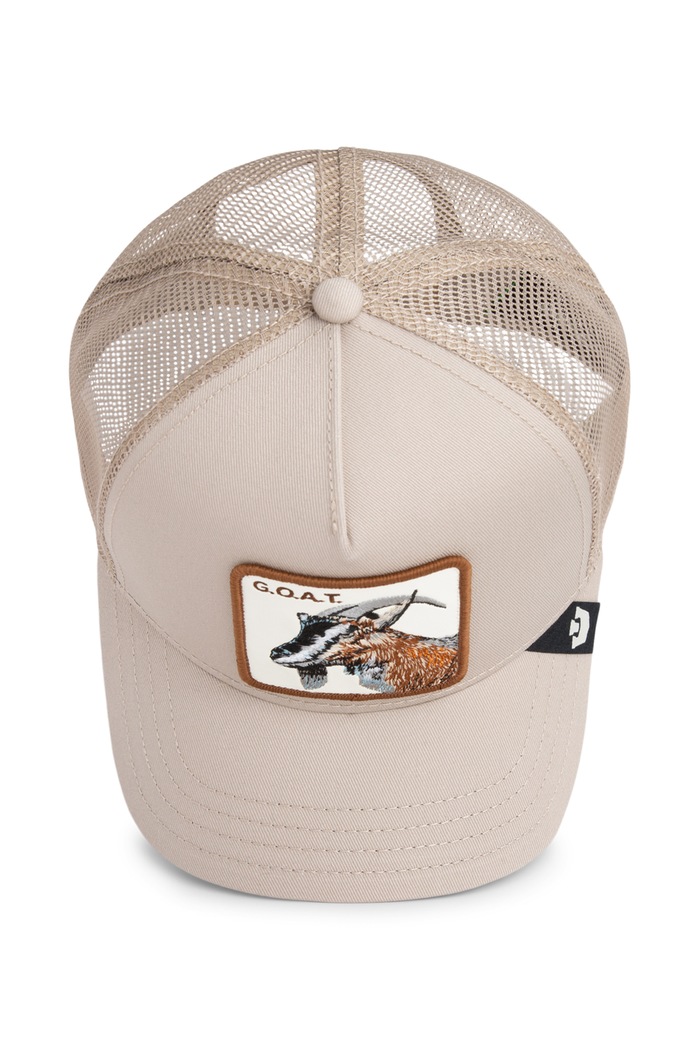 Καπέλο trucker Goat Trucker Goorin Bros 101.2448 μπεζ