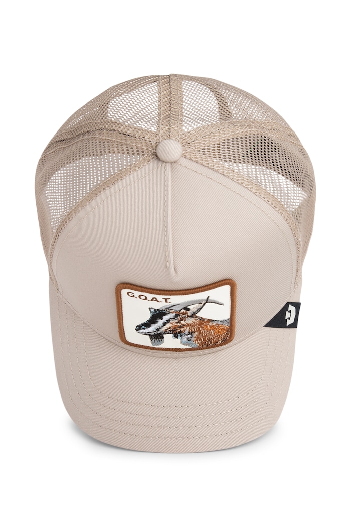 Καπέλο trucker Goat Trucker Goorin Bros 101.2448 μπεζ
