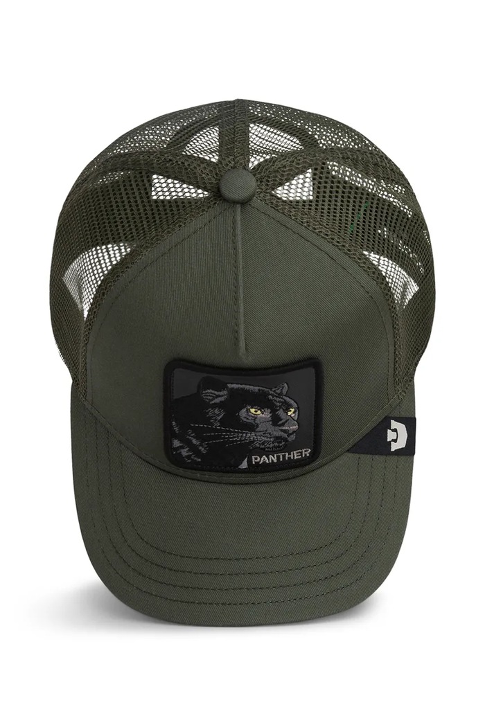 Goorin Bros čiapka so šiltom Panther Trucker 101.2510 zelená