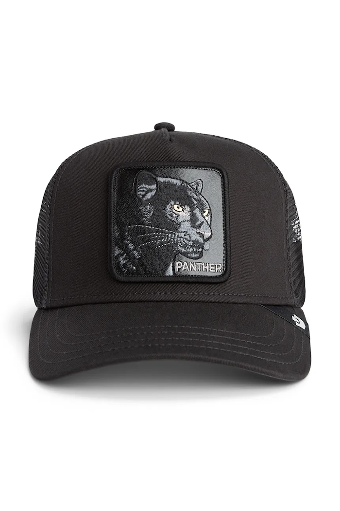 Goorin Bros čiapka so šiltom Panther Trucker 101.2510 čierna AA00