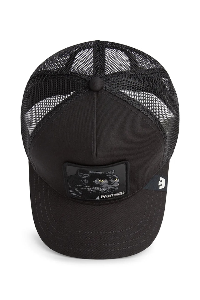 Goorin Bros čiapka so šiltom Panther Trucker 101.2510 čierna
