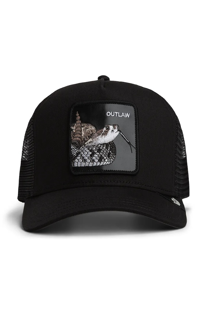 Goorin Bros čiapka so šiltom pánska Outlaw Trucker 101.2997 čierna AA00