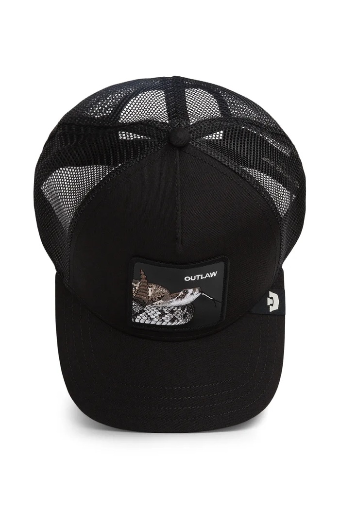 Goorin Bros čiapka so šiltom pánska Outlaw Trucker 101.2997 čierna