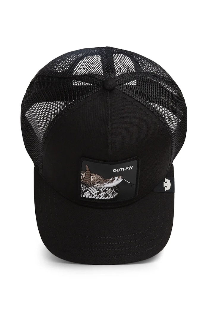 Goorin Bros čiapka so šiltom pánska Outlaw Trucker 101.2997 čierna