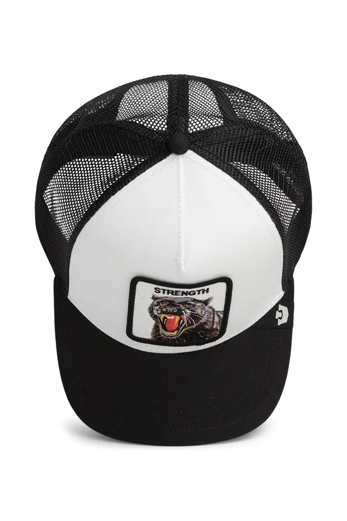 Goorin Bros šiltovka trucker pánska Strength Panther Trucker 101.2998 biela