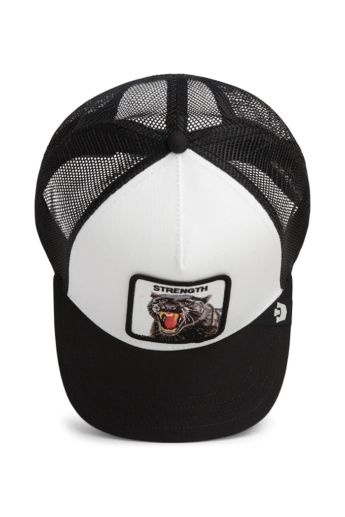 Goorin Bros šiltovka trucker pánska Strength Panther Trucker 101.2998 biela