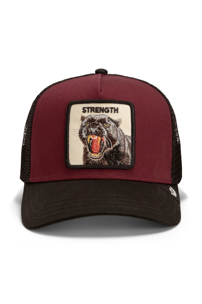 Goorin Bros Καπέλο trucker Strength Panther Trucker 101.2998 μπορντό AA00