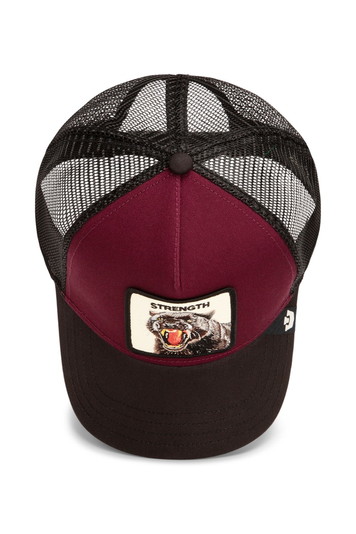 Καπέλο trucker Strength Panther Trucker Goorin Bros μπορντό 101.2998