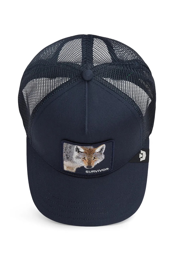 Goorin Bros čiapka so šiltom Survivor Trucker 101.3003 tmavomodrá