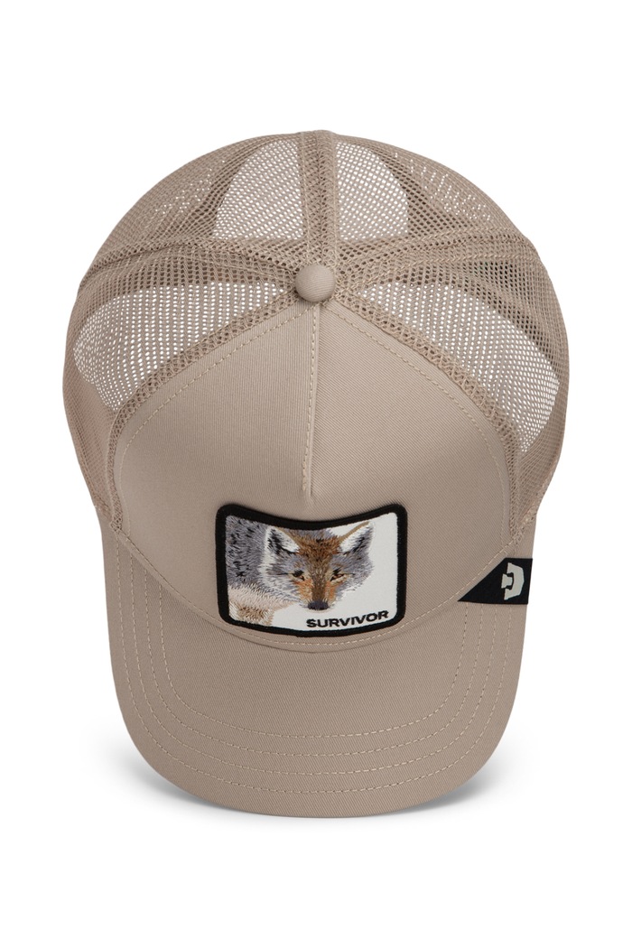 Καπέλο με γείσο Survivor Trucker Goorin Bros μπεζ 101.3003