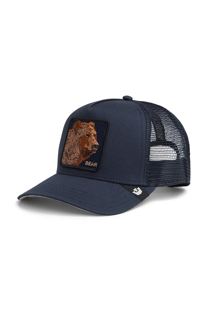Goorin Bros berretto con visiera Bear Trucker altro blu navy 101.3004