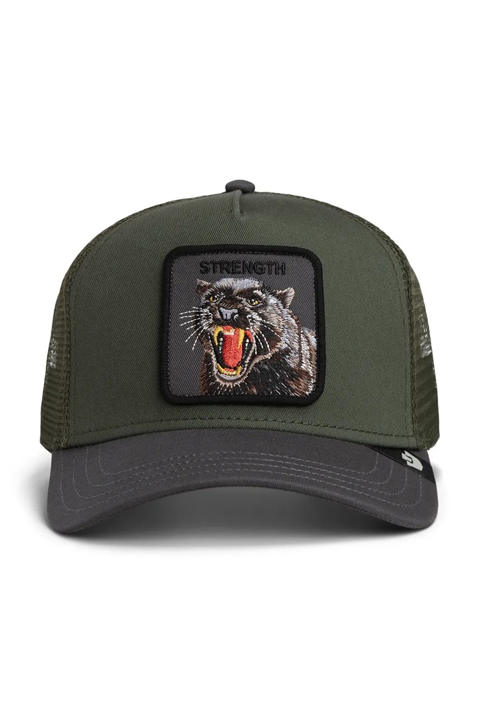 Goorin Bros čiapka so šiltom Strength Panther Trucker 101.3009 zelená AA00