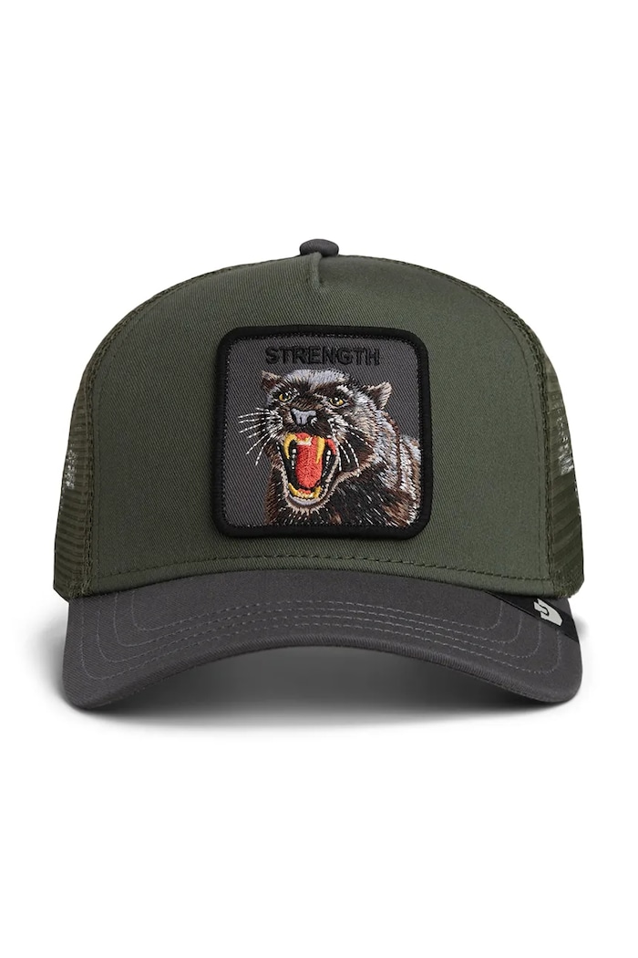 Goorin Bros čiapka so šiltom Strength Panther Trucker 101.3009 zelená AA00