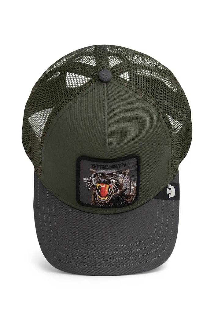 Goorin Bros čiapka so šiltom Strength Panther Trucker 101.3009 zelená